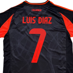 Camiseta Colombia suplente 2024 aeroready #7 Luis Díaz - Adulto - tienda online