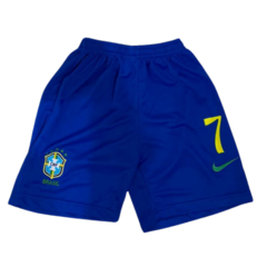 Kit Brasil titular 2024 #7 Vini Jr - Infantil - tienda online