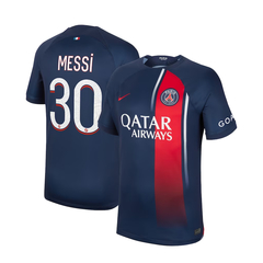 Camiseta PSG Nike Stadium Titular 2023/24 #30 Messi - Adulto
