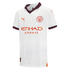 Kit Manchester City Suplente Puma 2023/24 #19 J. Alvarez - Infantil - By Playsport