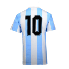 Camiseta Selección Argentina México 1986 #10 - Infantil en internet