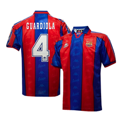 Camiseta Barcelona Titular Kappa Adulto #4 Guardiola - Adulto