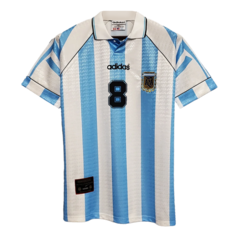 Camiseta Selección Argentina Titular Adidas 1997 #8 Riquelme - Adulto - comprar online