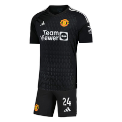 Kit Manchester United Tercero Arquero Adidas 2024 #24 Onana - Infantil - comprar online