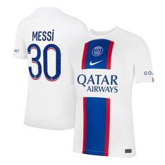 Camiseta PSG Paris Saint Germain Tercera Stadium Nike 2023 #30 Messi - Adulto