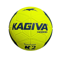 Pelota Handball Kagiva K2 Tecnofusion Amarillo Flúor