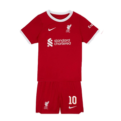 Kit Liverpool Fc Titular Nike 2023/24 #10 Mac Allister - Infantil - comprar online