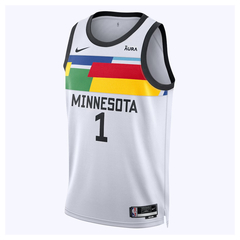 Musculosa Minnesota Timberwolves Nike #1 Edwards- Adulto - comprar online