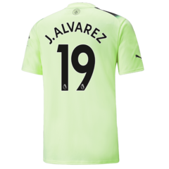 Camiseta Manchester City Tercera Puma 2022/23 #19 J. Álvarez - Adulto en internet