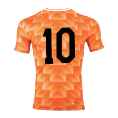 Camiseta Selección Países Bajos Titular Adidas 1988 #10 - Adulto en internet