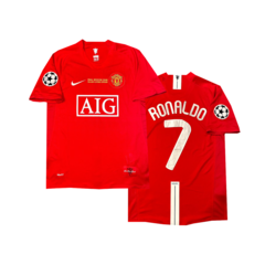 Camiseta Manchester United Nike #7 Ronaldo Final Champion 2008 Moscú - tienda online