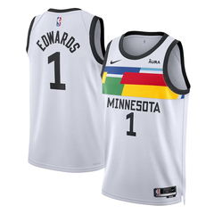 Musculosa Minnesota Timberwolves Nike #1 Edwards- Adulto