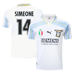 Camiseta Lazio Centenario Puma 2000/01 #14 Simeone - Adulto