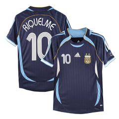 Camiseta Selección Argentina Suplente Adidas 2006 #10 Riquelme - Adulto