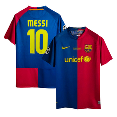 Camiseta Barcelona Titular Nike 2009 Final Champions #10 Messi - Adulto