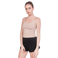 Musculosa Deportiva Basset Carbonate C/ Beige - Dama