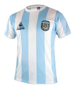 Camiseta Seleccíon Argentina Titular Mundial México 1986 #10 (Maradona) - Adulto - comprar online