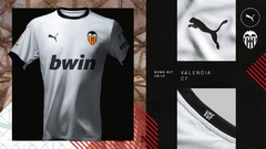 Camiseta Del Valencia Titular Oficial Para Adulto 2020 - comprar online