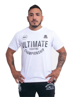 Remera De Algodon Bronx Ultimate Championship: Color Blanco