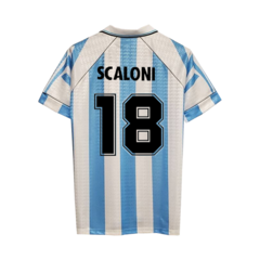 Camiseta Selección Argentina Titular Adidas 1996/97 #18 Scaloni - Adulto - comprar online