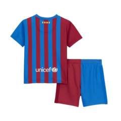 Kit Fc Barcelona Titular Nike 2022 - Infantil - comprar online