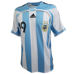 Camiseta Selección Argentina Titular Adidas 2006 #19 Messi - Adulto