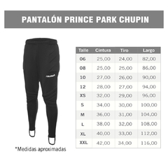Pantalón Arquero Reusch Prince Park Chupin - Infantil - By Playsport