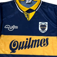 Camiseta Boca Juniors Retro Olan 1995 Manga Larga. en internet