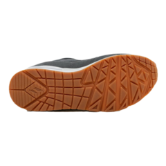 Zapatillas Skechers Streetwear Uno Stacre- Charcoal Leather - By Playsport