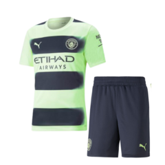 Kit Manchester City Tercera 2022/23 - Infantil