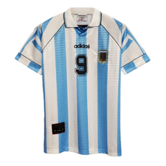 Camiseta Selección Argentina Titular Adidas 1997 #9 Batistuta - Adulto - comprar online