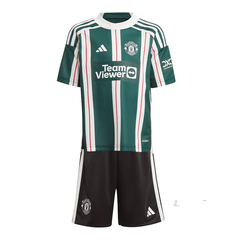 Kit Manchester United Suplente Adidas 2023/24 #6 Martínez - Infantil - comprar online