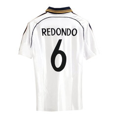 Camiseta Real Madrid Titular Adidas 1999 #6 Redondo - Adulto en internet