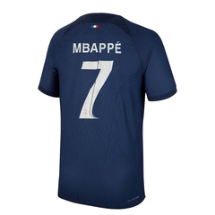 Camiseta PSG Paris Saint Germain Titular Modelo Jugador Nike 2024 #7 Mbappé - Adulto en internet