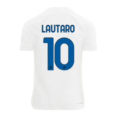 Camiseta Inter Suplente Modelo Jugador Nike 2023/24 #10 Lautaro - Adulto en internet