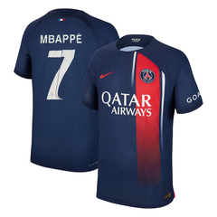 Camiseta PSG Paris Saint Germain Titular Modelo Jugador Nike 2024 #7 Mbappé - Adulto