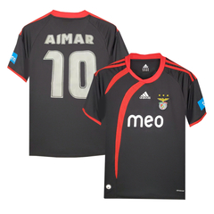 Camiseta Benfica Suplente Adidas 2009/10 #10 Aimar - Adulto