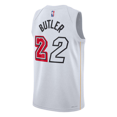 Musculosa Miami Heat City Editions Nike 2023 #22 Butler - Adulto. en internet