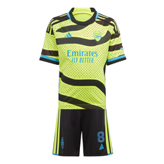 Kit Arsenal Fc Suplente Adidas 2024 #8 Ødegaard - Infantil - comprar online