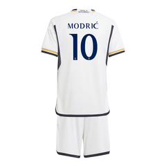 Kit Real Madrid Titular Adidas #10 Modric 2023 - Infantil en internet