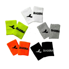 Muñequeras Diadora Algodón Deportivas Varios Colores X2