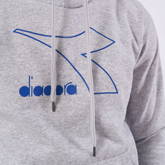 Buzo Hoodie Deportivo Diadora C/ Gris - Adulto en internet