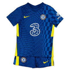 Kit Chelsea FC Titular Nike 2022 - Infantil