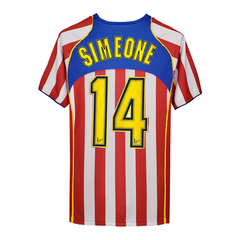 Camiseta Atlético Madrid Nike 2004 #14 Simeone - Adulto en internet