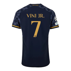 Camiseta Real Madrid Suplente Modelo Jugador Adidas 2024 #7 Vini Jr. - Adulto en internet