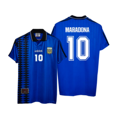 Camiseta Selección Argentina Suplente Adidas 1994 #10 Maradona - Adulto