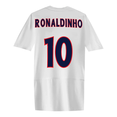 Camiseta PSG Paris Saint Germain Suplente Nike 2002/03 #10 Ronaldinho - Adulto en internet