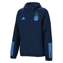 Campera Selección Argentina Adidas TIRO 23 All-Weather 3 estrellas C/Azul - Adulto