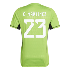 Camiseta Arquero Selección Argentina Adidas 3 Estrellas 2023 Modelo Jugador #23 E. Martínez - Adulto en internet