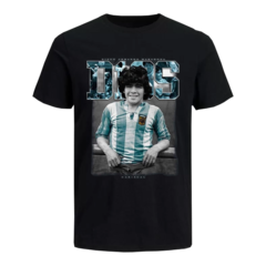 Remera Algodón Maradona "D10S" - Adulto